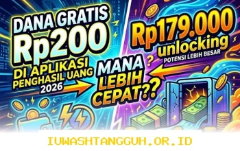Perbandingan Kecepatan Cair Saldo 179000 dan 200 Rupiah di Aplikasi Penghasil Uang 2026