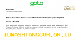 Rencana Perubahan Potongan Pendapatan Mitra Pengemudi GOTO Jadi 8 Persen di Tahun 2026