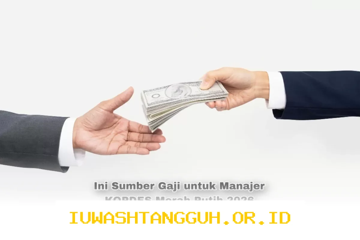 Rincian Lengkap Sumber Penghasilan Manajer Koperasi Desa Merah Putih Periode 2026