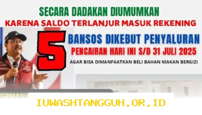 Rincian Terbaru 5 Jenis Bansos yang Siap Disalurkan kepada Masyarakat Sepanjang Mei 2026