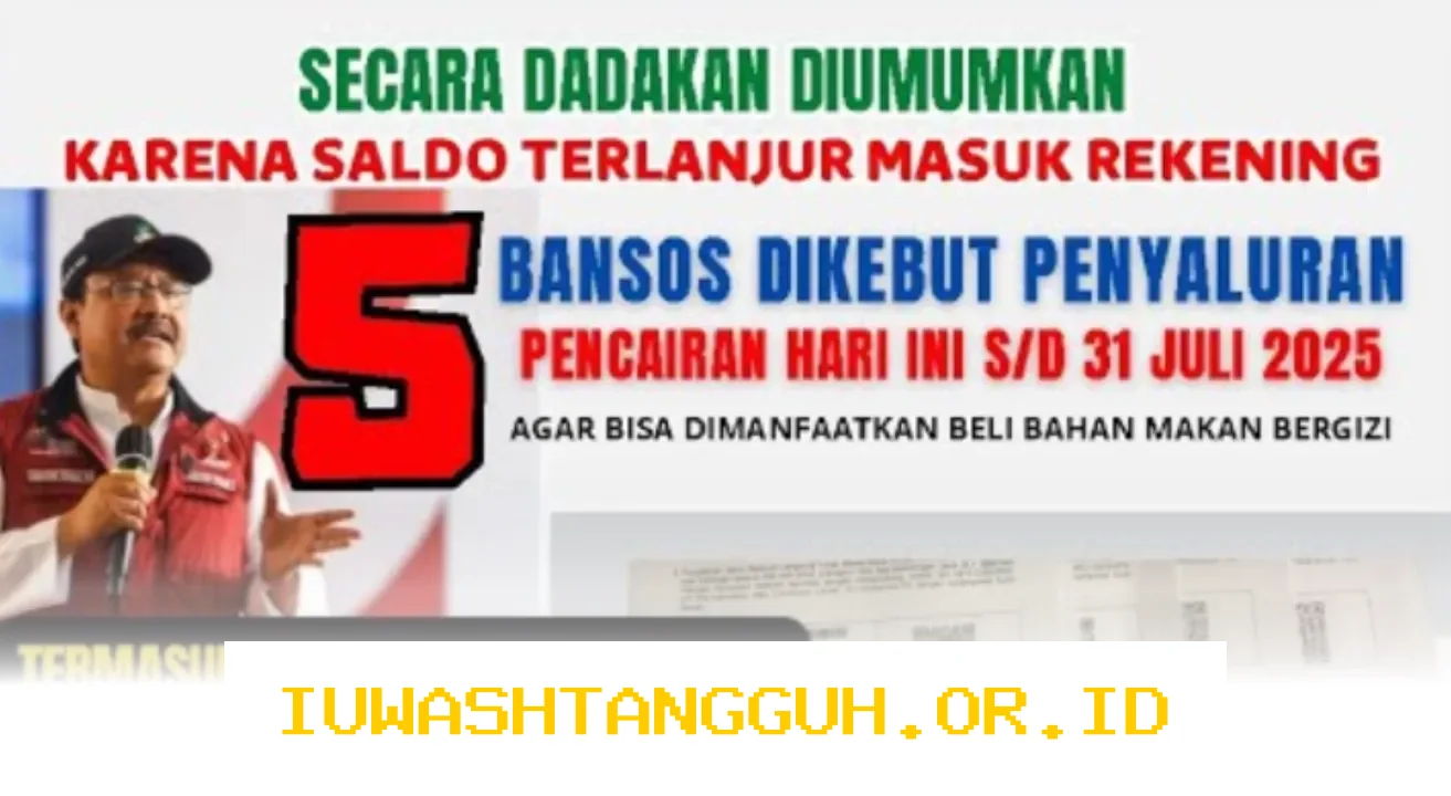 Rincian Terbaru 5 Jenis Bansos yang Siap Disalurkan kepada Masyarakat Sepanjang Mei 2026