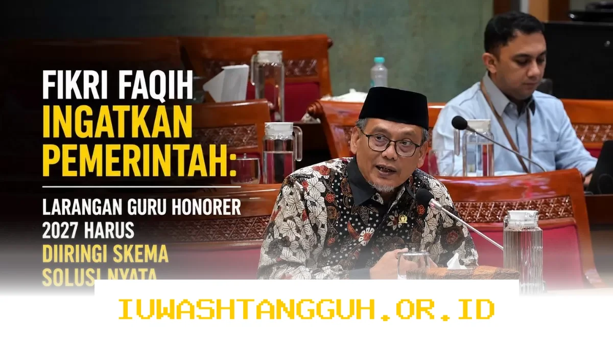 Tantangan Penghapusan 17.000 Guru Honorer Jelang Tahun 2026 Menjadi Sorotan Utama DPR