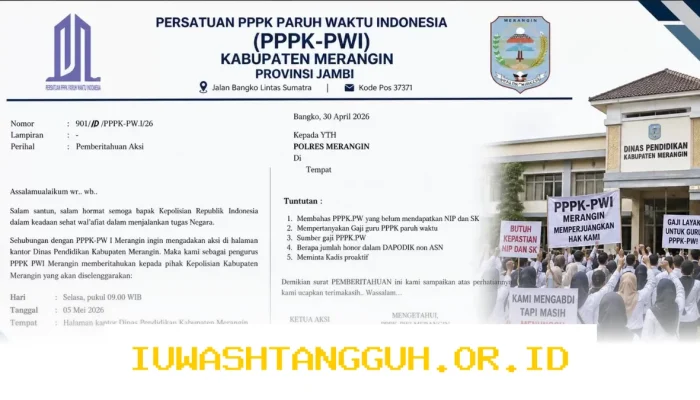 Tuntutan Kejelasan NIP dan Gaji 500 PPPK Paruh Waktu di Merangin pada Mei 2026 Mendatang