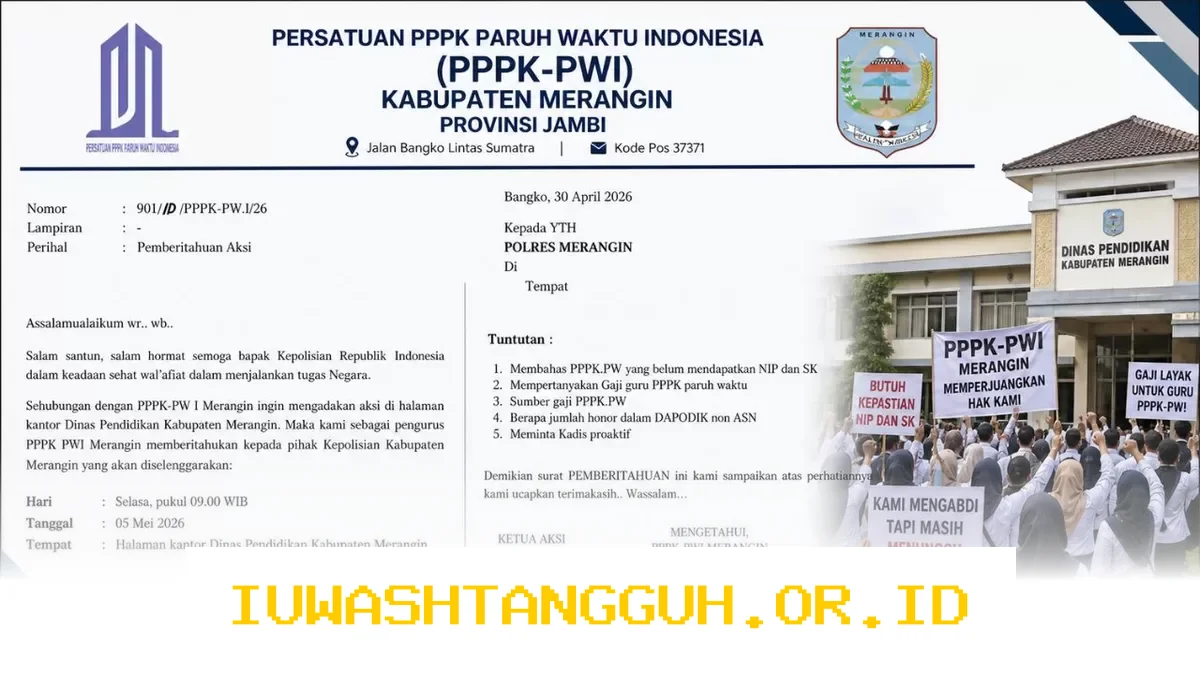 Tuntutan Kejelasan NIP dan Gaji 500 PPPK Paruh Waktu di Merangin pada Mei 2026 Mendatang