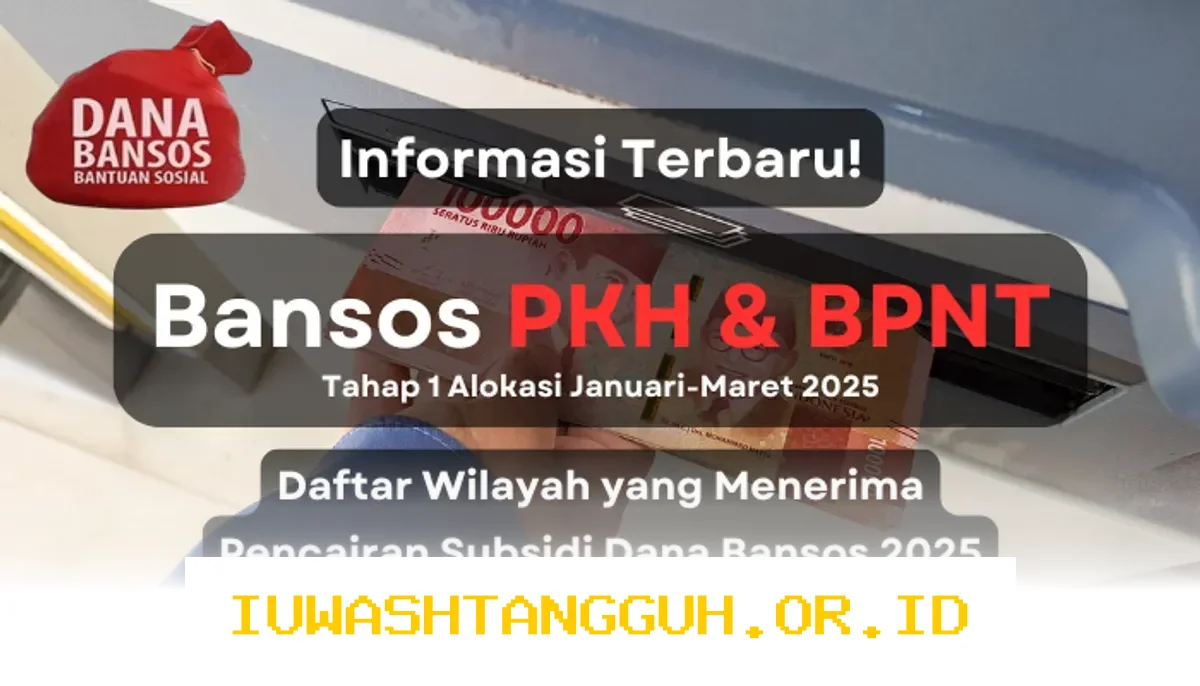 Update 7 Daftar Wilayah Pencairan Dana Bansos PKH Melalui KKS Bank BNI Per Maret 2026