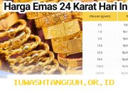 Update Harga Terbaru Emas Perhiasan 24 Karat 11 Mei 2026 Sebesar 2,5 Juta per Gram