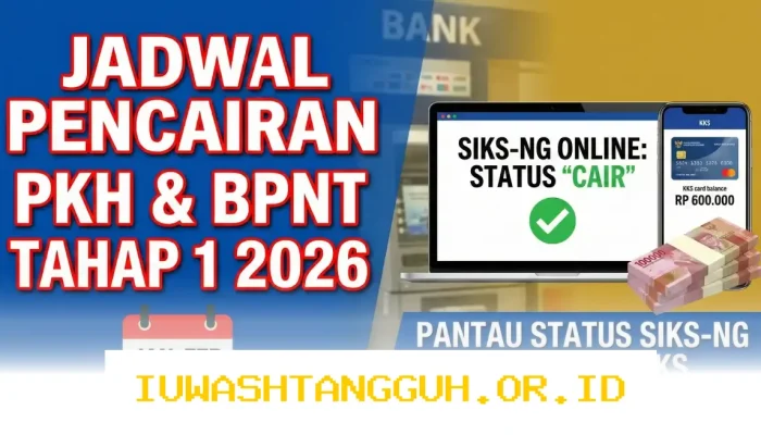Update Pencairan Dana PKH serta BPNT 2026 Bagi Pemegang KKS Mandiri dan BRI Hari Ini